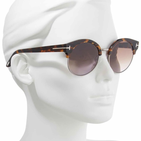 TOM FORD ALISSA HAVANA SUNGLASSES